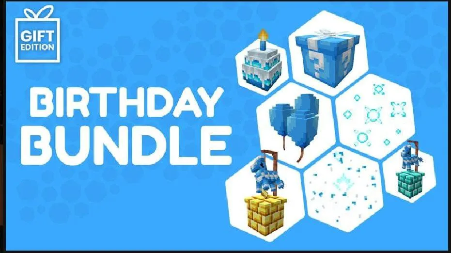 حزمة brithday النادرة قفت