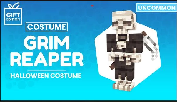 اكسسوار grim reaper الهيكل العظمي قفت